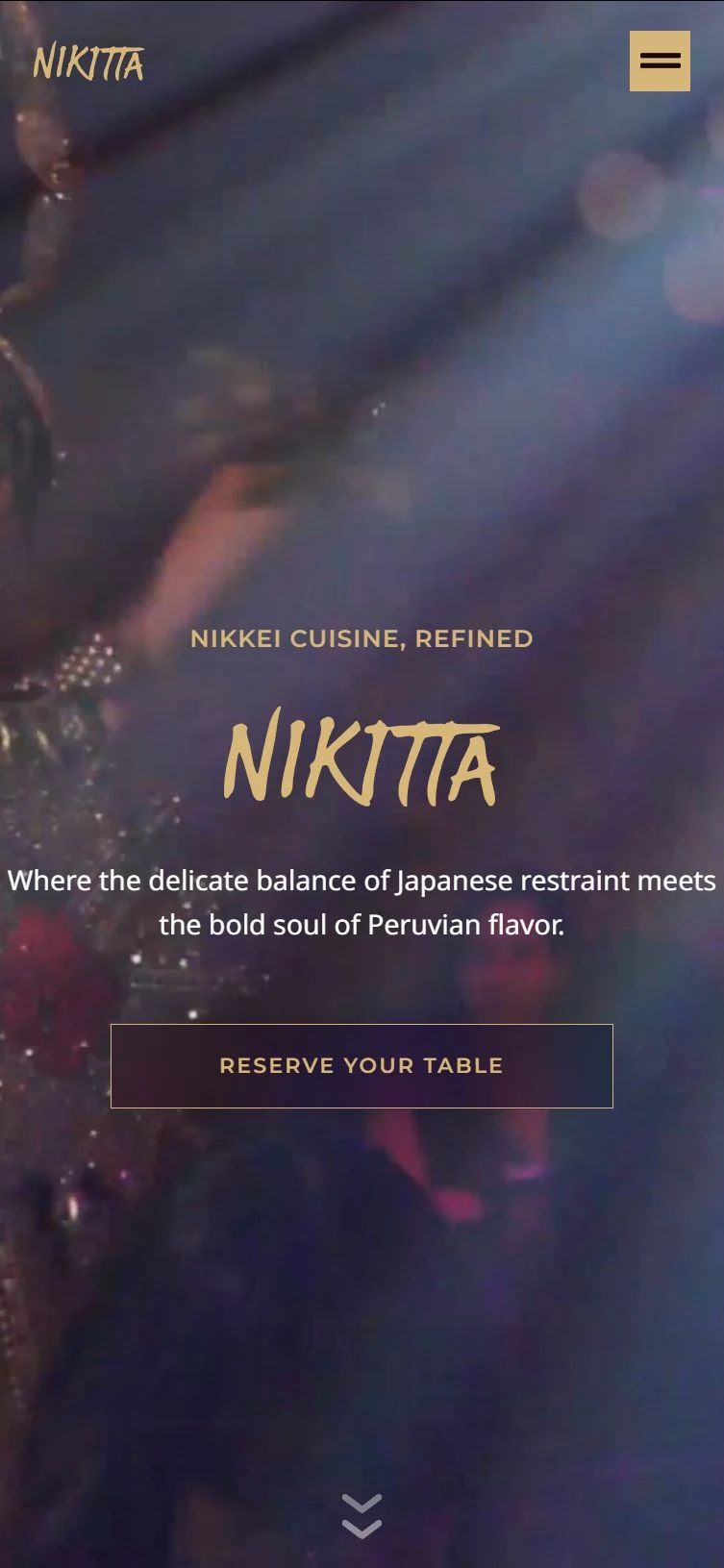 Nikitta by Euphoria Hospitality — mobile website view