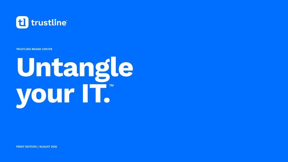 Trustline™ — brand guide cover
