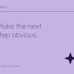 Website experience review — FORGE by DreamGuild